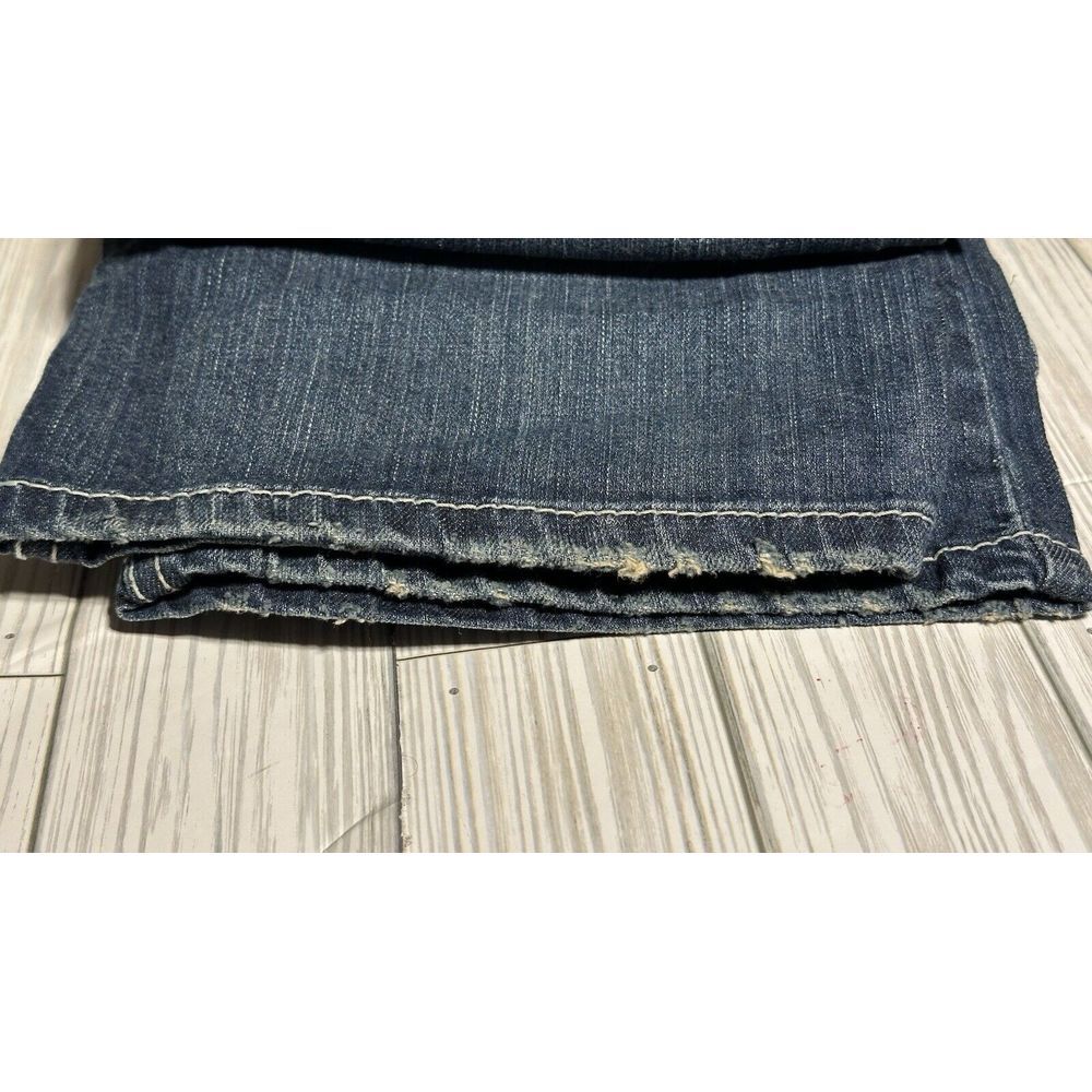 Cruel Denim Women's Mid Rise Distressed Abby Bootcut Denim Jeans Size‎ 29/7L New - Picture 7 of 9